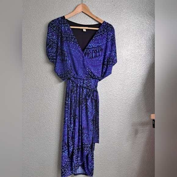 Boston Proper Women's Faux Wrap Dress  Size 4 - Picture 4 of 6